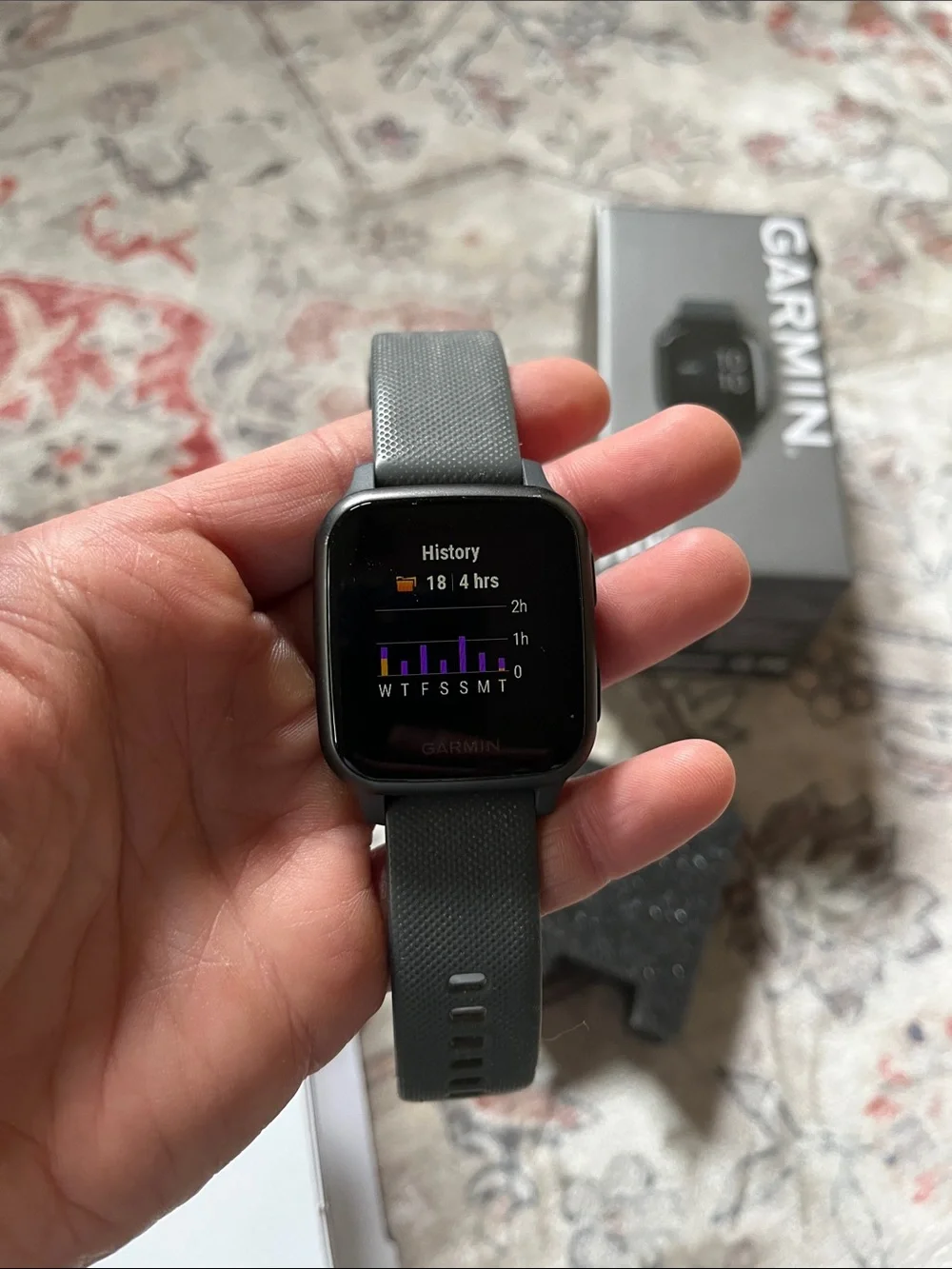 garmin Venu SQ Smartwatch - Black
